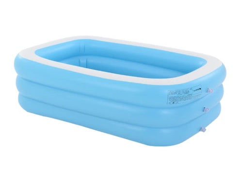 Blow UP Pool Outdoor Pool Plastic Kiddie Pool Garden Big Pools