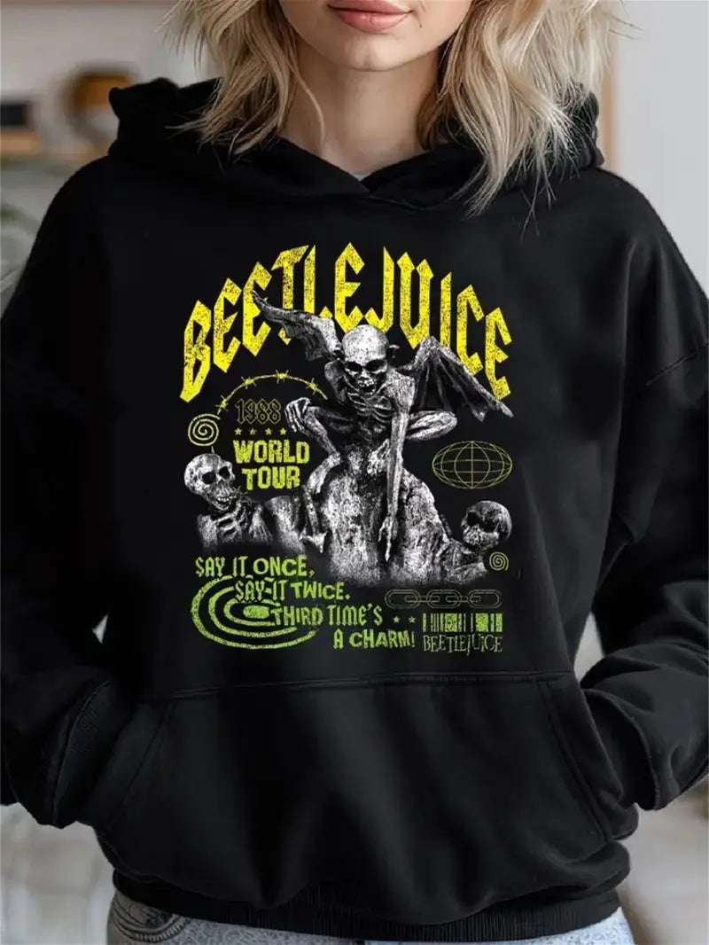 Hoodie beetle juice Hoodies Women Fashion