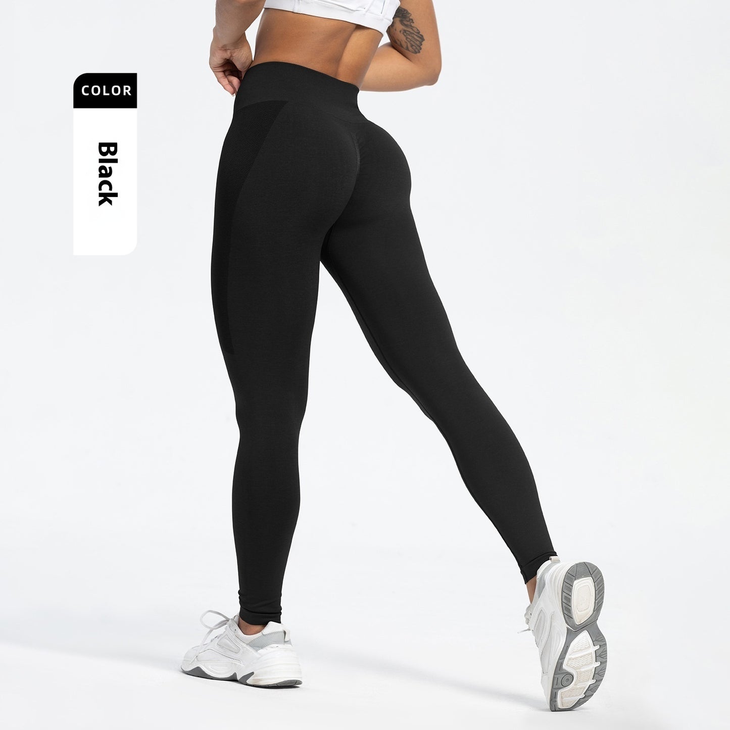 European And American Sports Seamless Hip Raise Yoga Pants Women Leggings