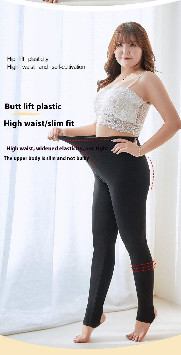 Oversized Leggings Plump Girls Ankle-length Pants