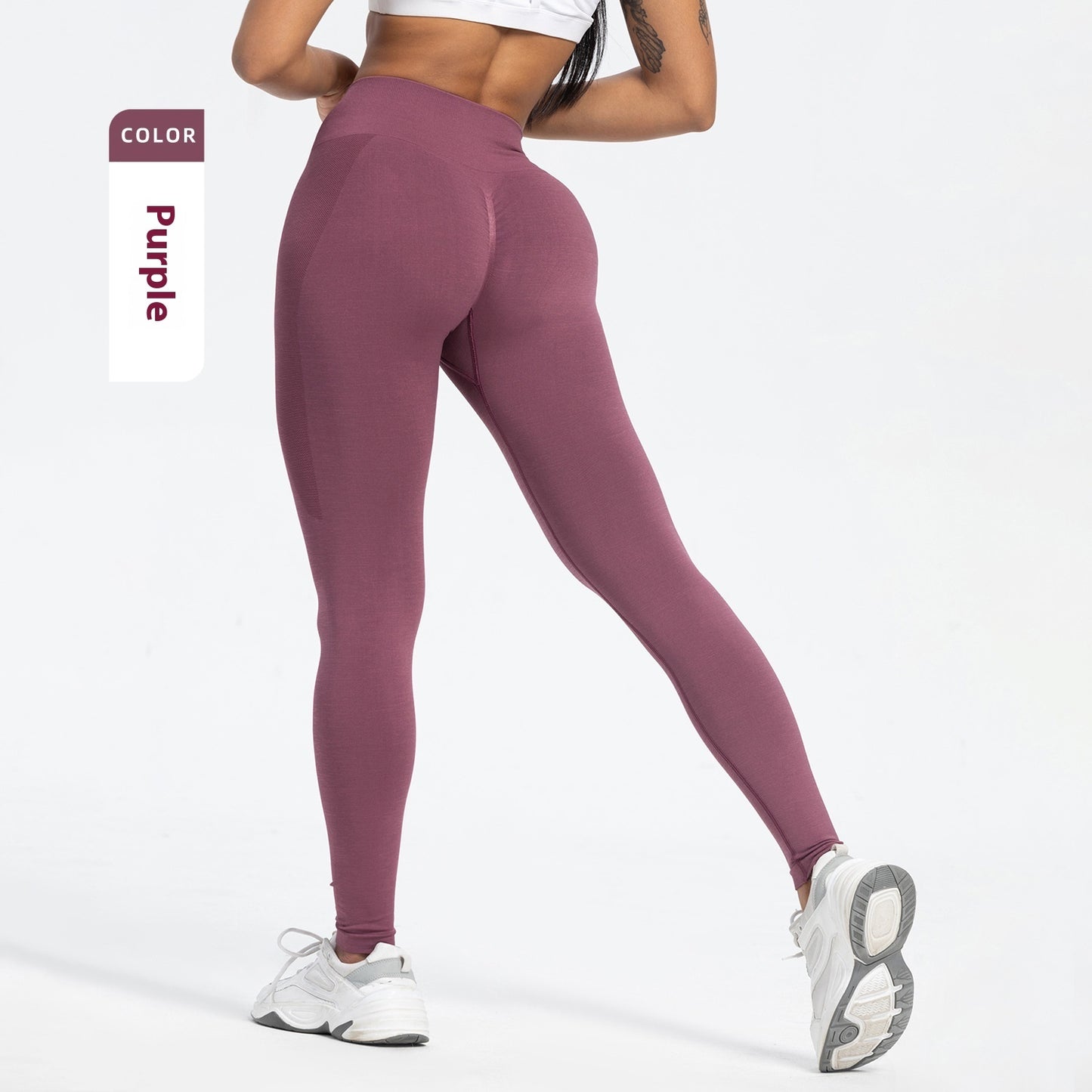 European And American Sports Seamless Hip Raise Yoga Pants Women Leggings