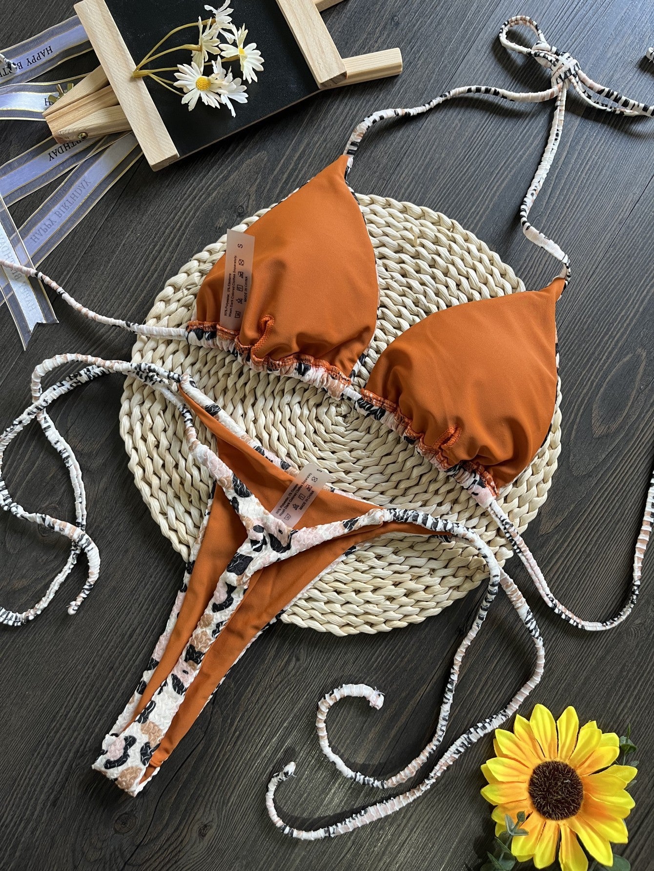 Printed Bikini Swimsuit Beach Sexy Women's Swimsuit