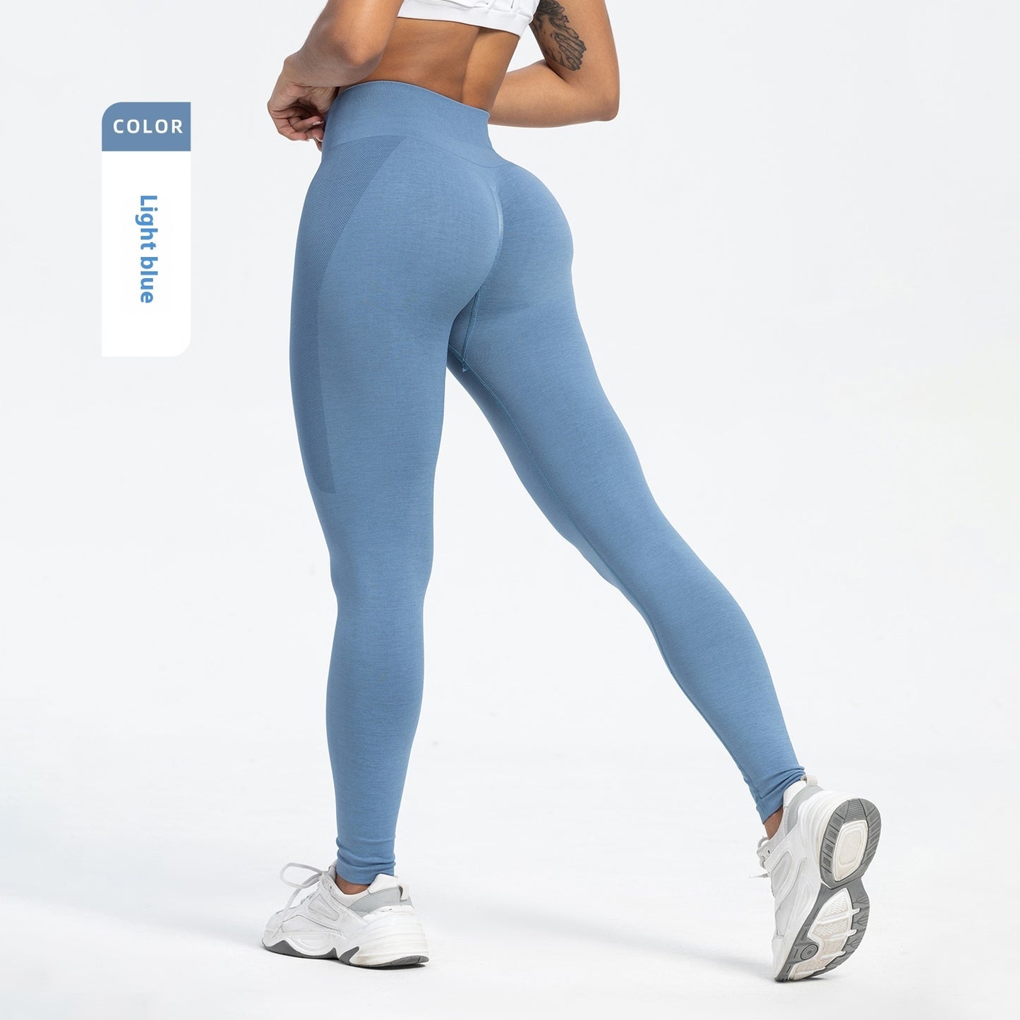 European And American Sports Seamless Hip Raise Yoga Pants Women Leggings