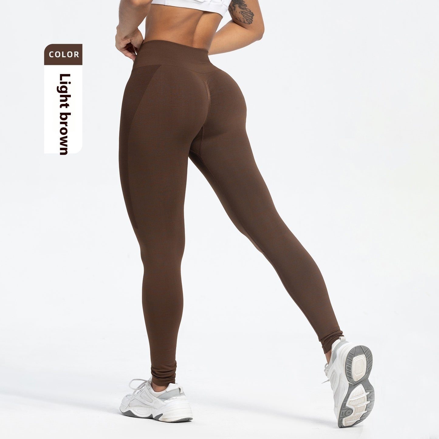 European And American Sports Seamless Hip Raise Yoga Pants Women Leggings